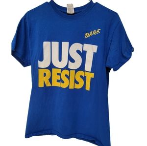 Vintage DARE Just Resist Tee